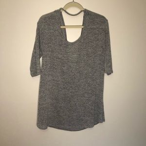 Torrid grey low back top size 1